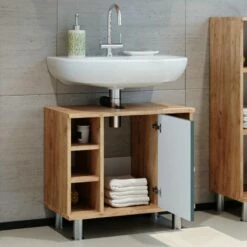 Meuble Sous-lavabo Fynn -HOME24 Soldes c0db96660ddd4158bf3b286d51ffce12