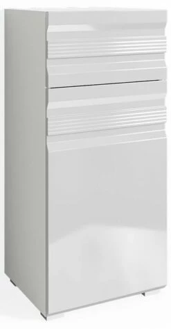 Chiffonnier Freddy Blanc Brillant