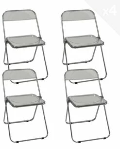 Lot De 4 Chaises Pliables RAMA