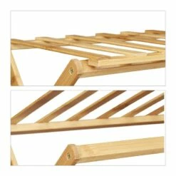 Étagère à Chaussures Pliable En Bambou -HOME24 Soldes c2dc59f3fd1a42fb97bd79b7995ce775