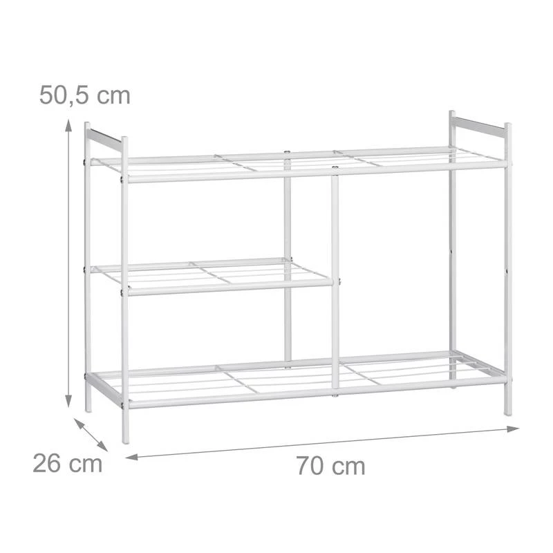 Meuble à Chaussures SANDRA 3 étagères 6 Meuble à Chaussures SANDRA 3 étagères – Image 4