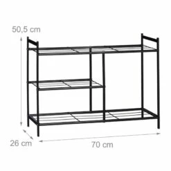 Meuble à Chaussures SANDRA 3 étagères 23 Meuble à Chaussures SANDRA 3 étagères -HOME24 Soldes c66e726837d44fb18e28c5b7e7cff395