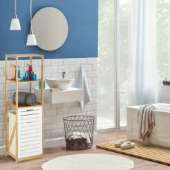 Étagère Salle De Bain Panier à Linge 15 Étagère Salle De Bain Panier à Linge -HOME24 Soldes c712f1dd0ec74a9dbfce03a9e56e2c09