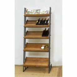 Etagère à Chaussures En Pin Et Métal -HOME24 Soldes c72ab104379b41d99bb5903ce72331ae