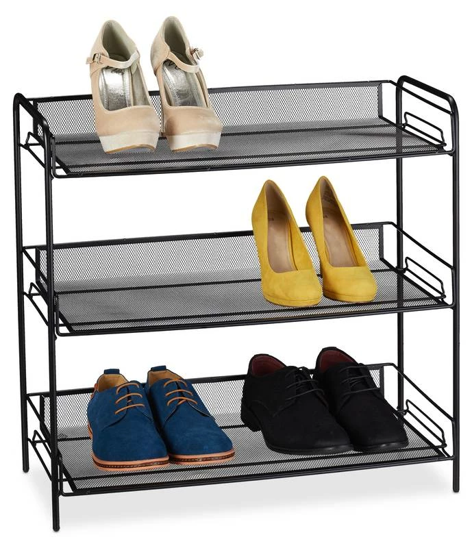 Étagère à Chaussures Avec 3 étages 3 Étagère à Chaussures Avec 3 étages