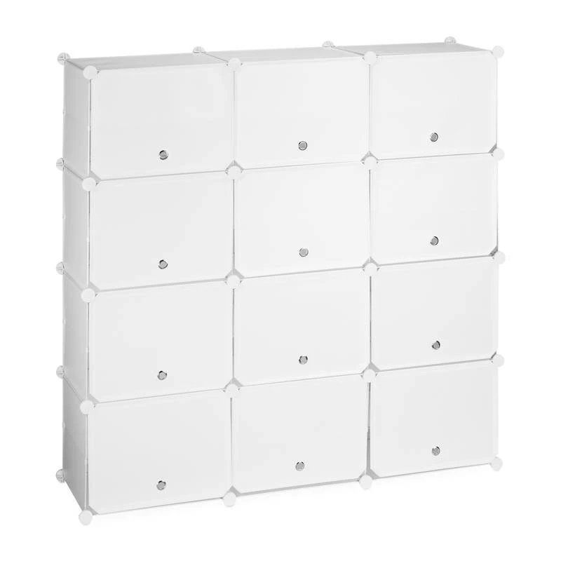 Étagère à Chaussures Blanche 3 Étagère à Chaussures Blanche