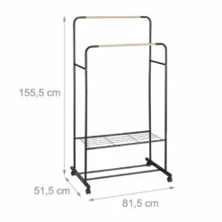 Portant à Vêtements à Roulettes -HOME24 Soldes c942af4c5fdc48ed92f55e33e2a17541