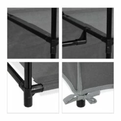 Penderie En Tissu XXL Avec 2 Tringles -HOME24 Soldes ca0bae566b7e4d5cb34346548438488b