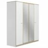 Armoire 4 Portes 2 Miroirs L181cm Tulle -HOME24 Soldes ca15c565dc8342b69e2ea4baee7e36c9