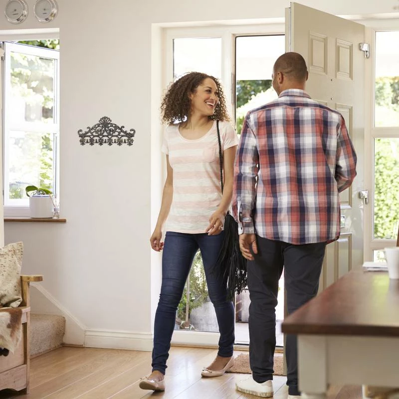 3x Portemanteaux Muraux En Fonte Blanc 21 3x Portemanteaux Muraux En Fonte Blanc – Image 19