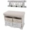 Vestaire Avec Banc Shabby (4 Pièces) -HOME24 Soldes cf4f204b4b714dcfa25da547929cc693