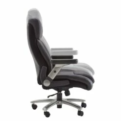 Fauteuil De Direction Deverre XXL -HOME24 Soldes chefsessel deverre xxl kunstleder schwarz silber 5159092