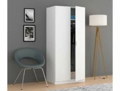 Armoire Penderie 2 Portes L82 X H180 Cm -HOME24 Soldes d02c306df9d745b9ab375555837a9e68