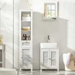 Meuble Sous Vasque BZR35-W -HOME24 Soldes d04f31a6d0c641f1adc2ac9cedb308e5