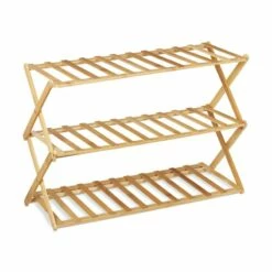 Étagère à Chaussures Pliable En Bambou -HOME24 Soldes d2b10bbb868d4762b94d40904da7ddc3