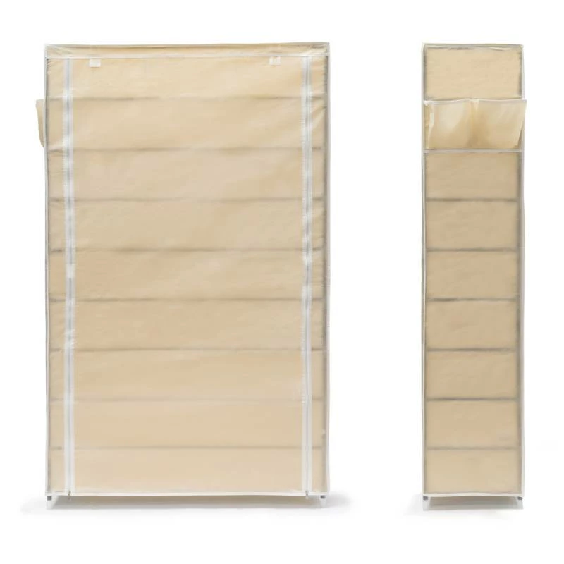 Meuble à Chaussures VALENTIN Tissu Beige 6 Meuble à Chaussures VALENTIN Tissu Beige – Image 4