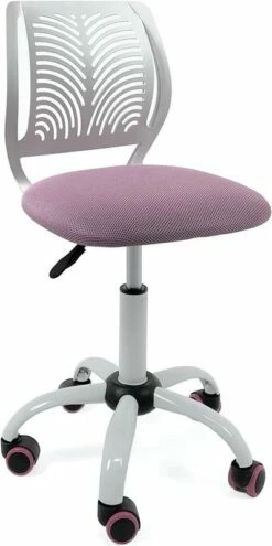 Chaise De Bureau Enfant SAWI (rose)