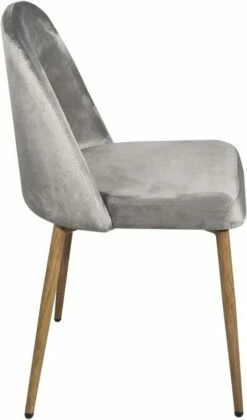 Chaise Scandinave Velours DIMA 18 Chaise Scandinave Velours DIMA -HOME24 Soldes d51d833d555f404e84f6fce50c41e63e