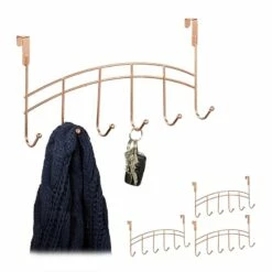 4x Patères De Porte Avec 6 Crochets -HOME24 Soldes d99ba56ba92a4cea8d3a85791e769032