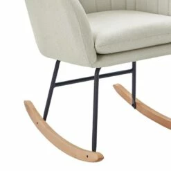 Fauteuil ELSA Tissu Gris Rocking Chair 32 Fauteuil ELSA Tissu Gris Rocking Chair -HOME24 Soldes d9bc7f2a293d40418ec2b6b5877a5aa9