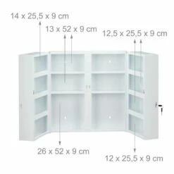 Armoire à Pharmacie XXL 2 Portes -HOME24 Soldes da22fc3dbad54c28b6b947e9feb2c7f9