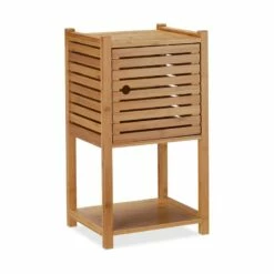 Etagère De Bain En Bambou, 3 étages