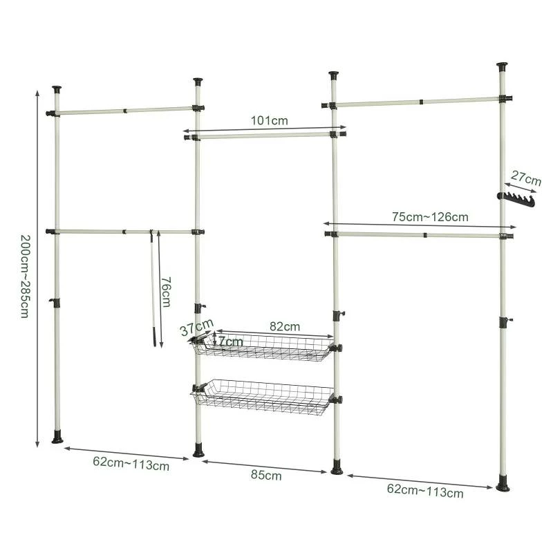 Support Pour Vêtement KLS04-SCH 17 Support Pour Vêtement KLS04-SCH – Image 15