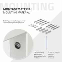 Console Murale 300x150x30mm Blanc -HOME24 Soldes db78ee85c927409fabfa6841070eafe2