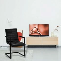 Chaises à Accoudoirs Fanny Noir Lot De 2 -HOME24 Soldes dbccae6e4bd94db58b3a6cc7b6eefe55