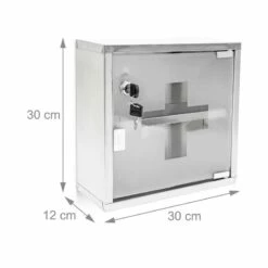 Armoire à Pharmacie EMERGENCY Inox Porte -HOME24 Soldes dd61775a34044b27b1586d2c98e1bee5
