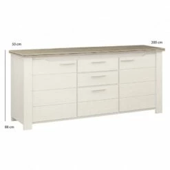 Buffet Effet Frêne Blanchi Chêne Gris -HOME24 Soldes ddcd9c96b2d348229bf36f529e304a80
