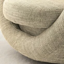 Fauteuil Pivotant Marvin -HOME24 Soldes drehsessel marvin strukturstoff creme 4904960