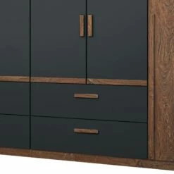 Armoire à Portes Battantes Bernau -HOME24 Soldes drehtuerenschrank bernau graumetallic 271 cm 6 tuerig 3748008