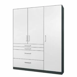 Armoire Homburg II 28 Armoire Homburg II -HOME24 Soldes drehtuerenschrank homburg ii graumetallic 136 cm 3 tuerig ohne spiegeltuer en 4478348