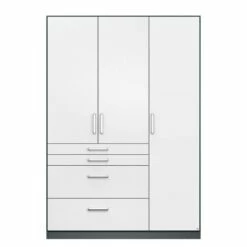 Armoire Homburg II 31 Armoire Homburg II -HOME24 Soldes drehtuerenschrank homburg ii graumetallic 136 cm 3 tuerig ohne spiegeltuer en 4478356