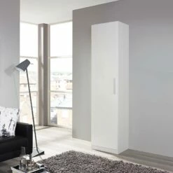 Armoire à Portes Battantes Minosa 10 Armoire à Portes Battantes Minosa -HOME24 Soldes drehtuerenschrank minosa alpinweiss hochglanz weiss 3308845