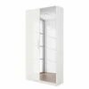 Armoire à Portes Pivotantes Minosa I -HOME24 Soldes drehtuerenschrank minosa i alpinweiss hochglanz weiss 91 cm 2 tuerig 3308997