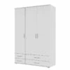 Armoire à Portes Pivotantes Rasant I 2 Armoire à Portes Pivotantes Rasant I -HOME24 Soldes drehtuerenschrank rasant i alpinweiss 127 cm 3 tuerig ohne spiegeltuer en 2654370