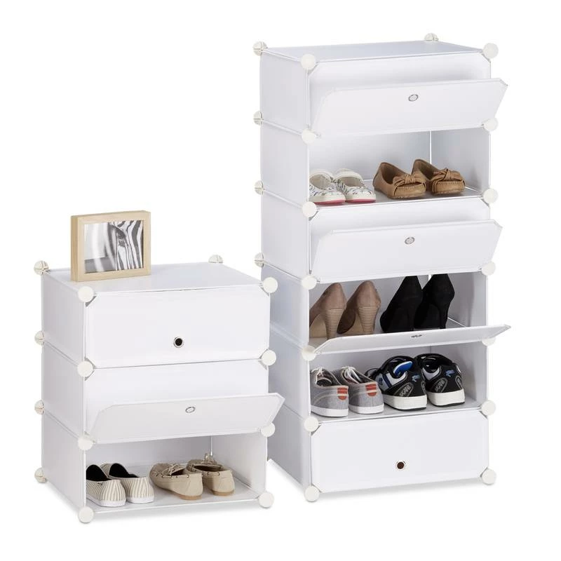 Meuble Chaussures Rangement 10 Casiers 5 Meuble Chaussures Rangement 10 Casiers – Image 3