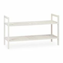 Étagère Chaussures Blanche Empilable X2 -HOME24 Soldes e3bf1c67320a4a619454ade06884d28d