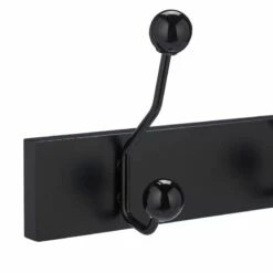 Portemanteau Mural à 5 Crochets Noir -HOME24 Soldes e422a49dae404c9da249341469b28aad