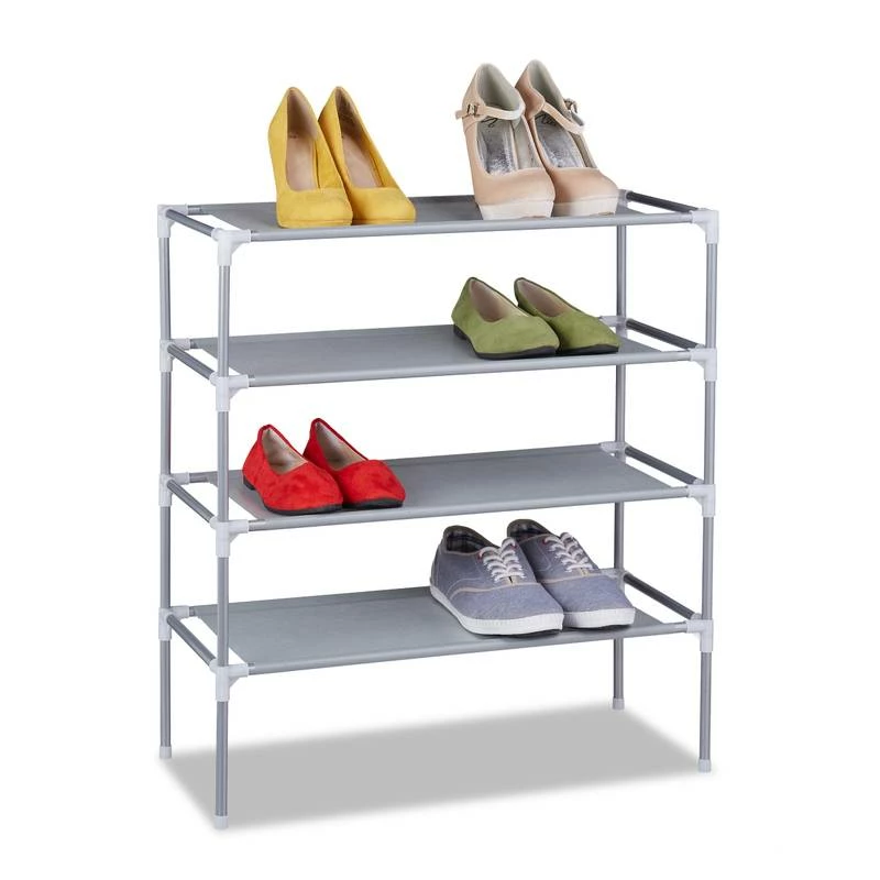 Étagère à Chaussures 4 Niveaux 3 Étagère à Chaussures 4 Niveaux