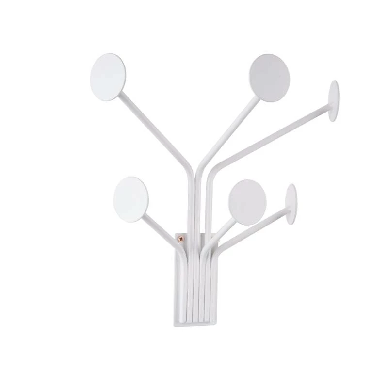 PRESENT TIME Porte Manteau 6 Crochets Wall Dots 4 PRESENT TIME Porte Manteau 6 Crochets Wall Dots – Image 2