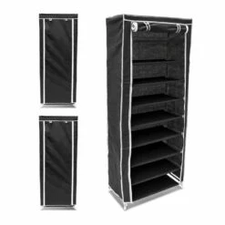 3xArmoire à Chaussures En Tissu Pliante -HOME24 Soldes e56393f530664020852f7550ba02829c