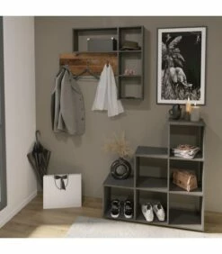 Porte-Manteau Mural 3 Crochets Kanda -HOME24 Soldes e6cd289cba184ea7880a47595d05a450