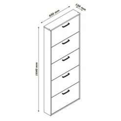 Meuble Chaussures Chêne H.164 Cm - TIDY 19 Meuble Chaussures Chêne H.164 Cm - TIDY -HOME24 Soldes e6cdb23f13a44c8793673280e9ee1ac5