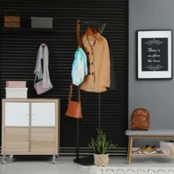 Porte-manteau Métal & Bois 14 Porte-manteau Métal & Bois -HOME24 Soldes e8ca073fbb9a486e98eb8e70cc8c8712