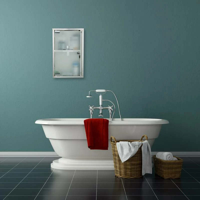 Armoire à Pharmacie Inox Porte Verre 4 Armoire à Pharmacie Inox Porte Verre – Image 2