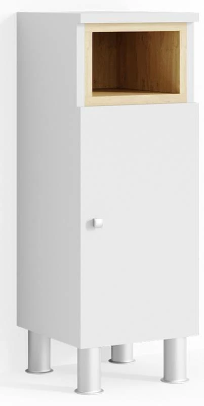 Chiffonnier Aquis Blanc/chêne 3 Chiffonnier Aquis Blanc/chêne