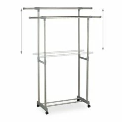 Portant Professionnel Avec 2 Tringles -HOME24 Soldes eab4ea833f8b429d8a38ec89457d8252